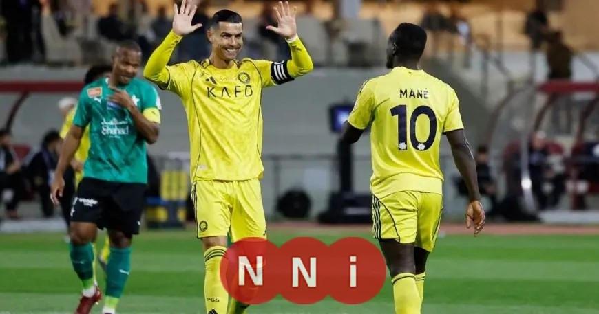 النصر يهيمن على النجمة بخماسية ويعتلي قمة دوري روشن السعودي