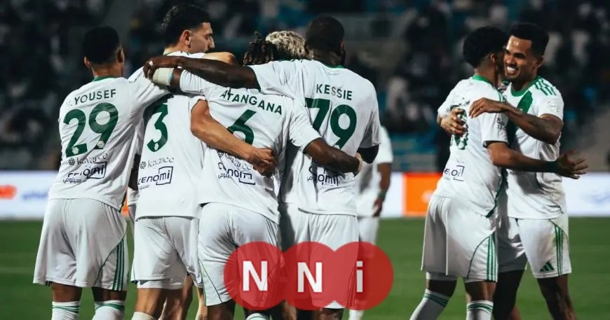 هدف الحسم مباراة الرياض والأهلي 0-1 في الدوري السعودي روشن