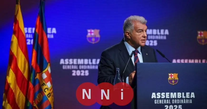 جوان لابورتا يحذر برشلونة من قوة نيوكاسل: تهديدات إنجليزية بمثابة ضربات قاضية