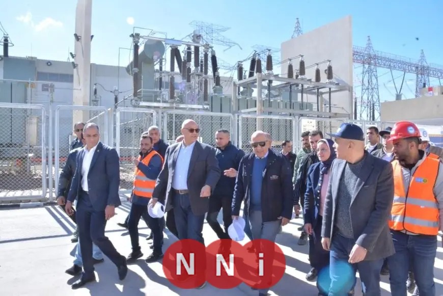 وزير الكهرباء ومحافظ الإسكندرية يتجولان في محطة محولات برج العرب لتعزيز البنية التحتية الترفيهية