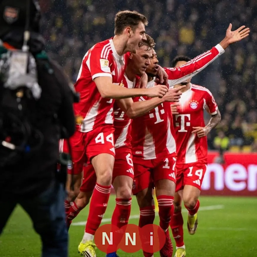 بايرن يتألق بثلاثية مثيرة ضد دورتموند ويعزز صدارته في الدوري الألماني