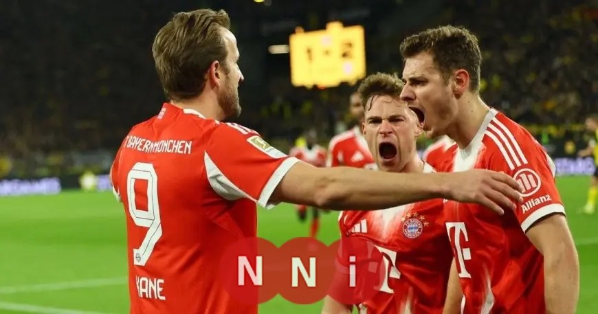 بايرن ميونيخ يتألق بفوز مثير على دورتموند وينفرد بصدارة الدوري الألماني