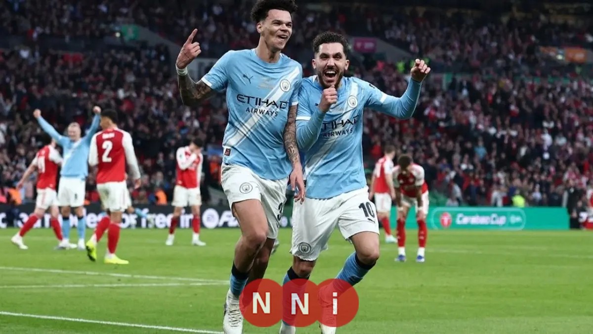 مانشستر سيتي يُحقق لقب كأس الرابطة ويُحطم آمال أرسنال