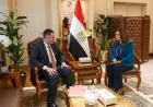 وزيرة التنمية المحلية تراجع تنفيذ مشروعات الخطة الاستثمارية مع محافظ دمياط