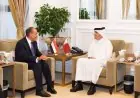 مباحثات هامة بين وزير الخارجية ونظيره القطري في الدوحة وسط تصاعد التوتر العسكري في المنطقة