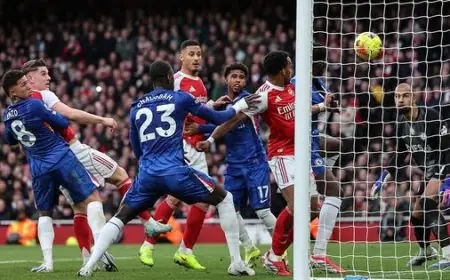 حماس الشوط الأول: أرسنال وتشيلسي يتعادلان بهدف لكل منهما