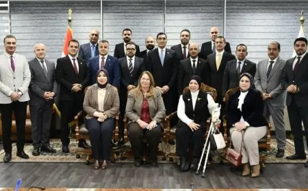 جوهر نبيل يرحب بلجنة الشباب والرياضة من مجلس النواب في لقاء حاسم