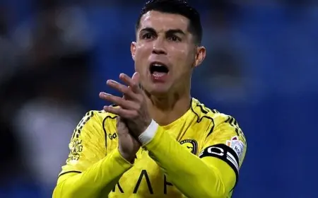 تاريخ إصابات كريستيانو رونالدو مع نادي النصر السعودي كم إصابة تعرض لها؟