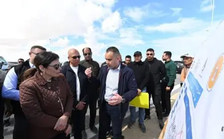 وزيرة الإسكان تتابع تطوير مرافق أبراج الداون تاون وكوبري C19 بالعلمين الجديدة لتحقيق التنمية المستدامة