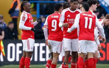 أرسنال يواصل حلم الرباعية بتجاوز عقبة مانسفيلد في كأس الاتحاد