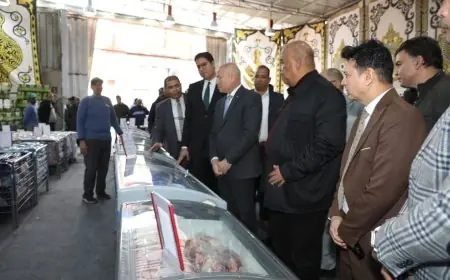 محافظ القاهرة يفتتح معرض أهلاً بالعيد في شارع السبتية بتخفيضات مذهلة تصل إلى 30%