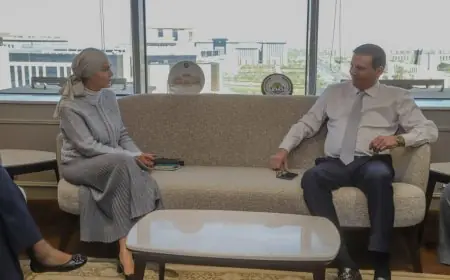 وزير الزراعة يلتقي مدير الأغذية العالمي بالقاهرة لتعزيز التعاون ودعم المزارعين الصغار