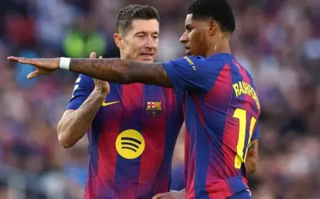 تشكيلة برشلونة المرتقبة ضد بلباو: راشفورد يقود الهجوم وغياب لافت للظهيرين الأساسيين