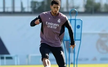 جود بيلينغهام يستعيد نشاطه باستخدام تقنية فيديو حيوية مبتكرة للتعافي