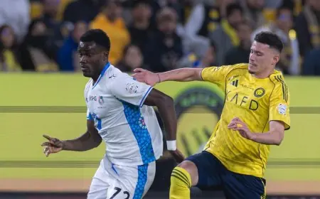 هدف قاتل لمحمد سيماكان يمنح النصر فوزاً مثيراً على نيوم ويعيده إلى صدارة الدوري