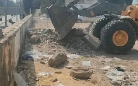 إجراءات طارئة للتخلص من مخلفات الهدم وتراكمات القمامة في الجيزة والفيوم