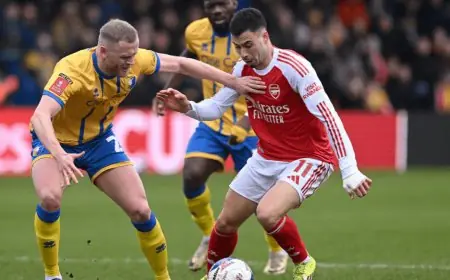 تأهل مثير لأرسنال إلى ربع نهائي كأس الاتحاد بعد الفوز على مانسفيلد تاون