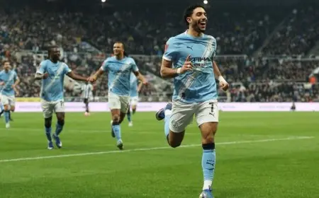 مرموش يسبب الذعر لنيوكاسل ويقود مانشستر سيتي إلى ربع نهائي كأس إنجلترا