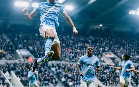 مرموش يتألق بثنائية مذهلة ليقود مانشستر سيتي لتجاوز نيوكاسل والتأهل لربع نهائي كأس الاتحاد