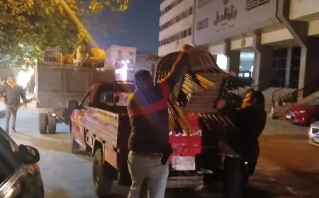 تدخل حي عابدين بسرعة لإزالة إشغالات شوارع محمد محمود ومنصور في القاهرة