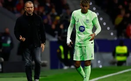 جدل كبير في برشلونة حول مستقبل الموظف فليك وصفقة ضخمة لشراء يامال