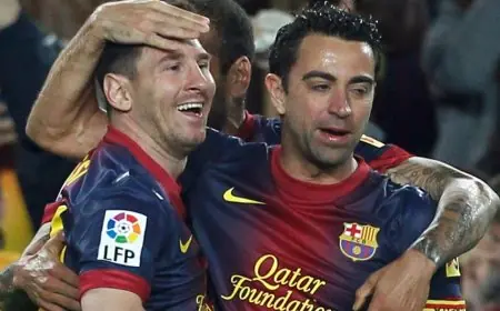 رئيس الليغا ينفي تصريحات تشافي حول عودة ليونيل ميسي لصفوف برشلونة