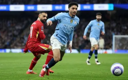 صلاح يواجه مرموش في مباراة مثيرة بين ليفربول ومانشستر سيتي بربع نهائي كأس الاتحاد