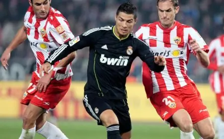 كريستيانو رونالدو يقرّب ألميريا من الصعود بشعاره المميز وصيحته