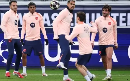 تشكيلة برشلونة الأساسية ضد نيوكاسل في دوري الأبطال تشهد غياب غارسيا