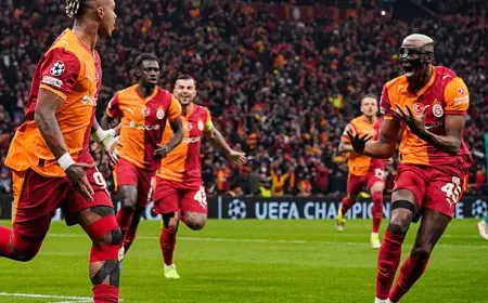 فوز مثير لجالاتا سراي على ليفربول في ذهاب ثمن نهائي دوري أبطال أوروبا
