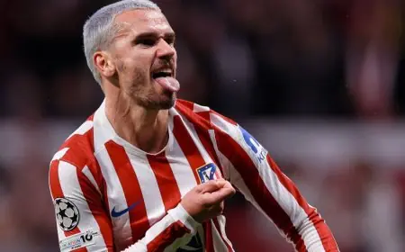 ثلاثة أرقام مذهلة لأتلتيكو مدريد ضد توتنهام في شوط واحد