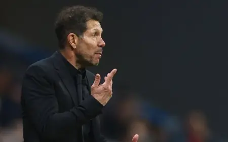 دييغو سيميوني يؤكد صعوبة الإياب بعد هزيمة أتلتيكو مدريد لخصم قوي