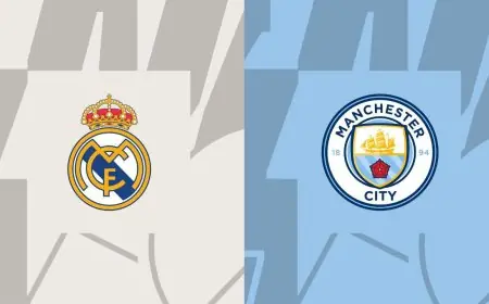 مواجهة ريال مدريد ومانشستر سيتي المرتقبة في دوري أبطال أوروبا