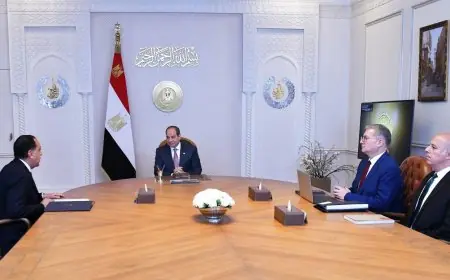 السيسي يعقد اجتماعًا حاسمًا مع رئيس الوزراء ووزير البترول لبحث استراتيجيات الطاقة المصرية