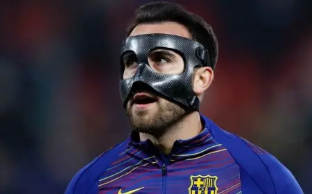 برشلونة يحدد موعد عودة إريك غارسيا إلى الملاعب