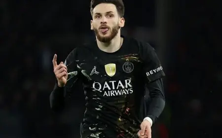 كفاراتسخيليا يعلق بعد فوز كبير على تشيلسي: نحن باريس سان جيرمان الحقيقي