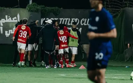 الأهلي 2005 يهزم إنبي بثنائية ويعتلي صدارة دوري الجمهورية للشباب