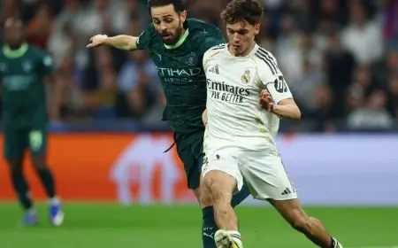 برناردو سيلفا يعبر عن شعوره بالظلام بعد ثلاثية ريال مدريد المذهلة