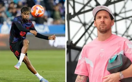 ملعب ريال مدريد يحتضن المواجهة المرتقبة بين ميسي والموهبة يامال