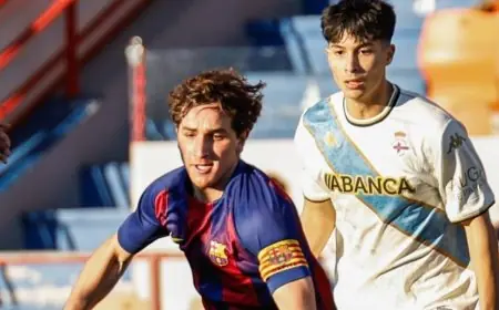 حمزة عبد الكريم يتألق مع برشلونة في التأهل لنهائي كأس إسبانيا للشباب