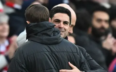 ميكيل أرتيتا يصالح مدرب برايتون بعد انتقاداته لفريق أرسنال