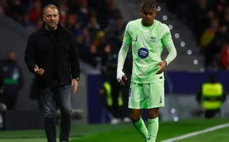 استبعاد محتمل لامين يامال في مواجهة إشبيلية وعودة غافي بعد غياب 172 يوماً تشعل التوقعات