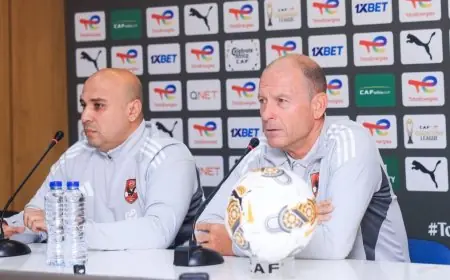 مدرب الأهلي توروب يؤكد أهمية وصعوبة مواجهة الترجي المرتقبة