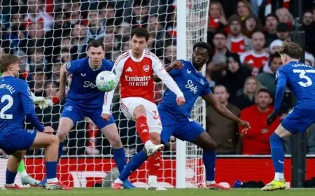 أرسنال يحقق فوزاً مثيراً على إيفرتون ونيوكاسل يفاجئ تشيلسي