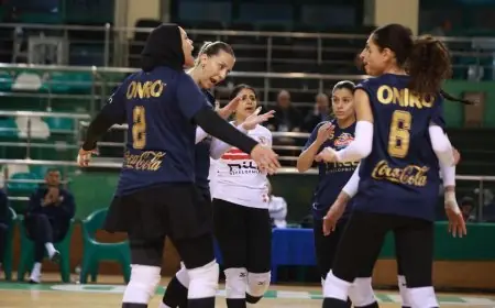 الزمالك يتألق ويتأهل للنهائي بعد فوزه على دلفي في كأس مصر للكرة الطائرة للآنسات