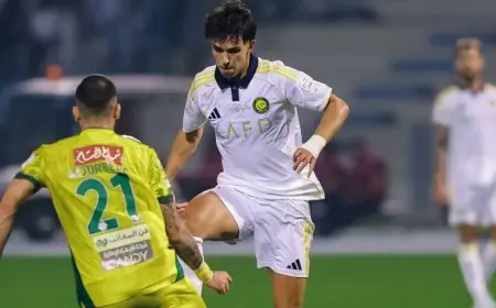 النصر يكتسح الخليج بخماسية ويعزز صدارته في الدوري السعودي