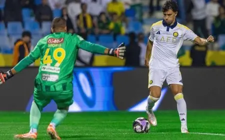 جواو فيليكس يتألق في مباراة النصر والخليج تعرف على اللاعب الأسوأ