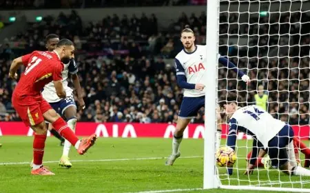 التشكيلة المتوقعة لليفربول ضد توتنهام: هل يكون محمد صلاح بديلاً أمام فريقه المفضل؟