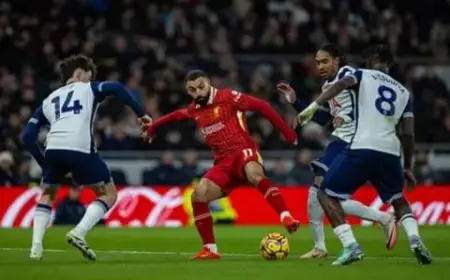 موعد مباراة ليفربول وتوتنهام في الدوري الإنجليزي والقنوات الناقلة لها