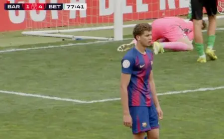 حمزة عبد الكريم يفقد لقب نهائي كأس إسبانيا للشباب مع برشلونة